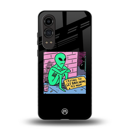 go home alien back phone cover | glass case for oneplus nord ce 4 lite