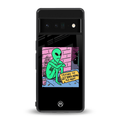 go home alien back phone cover | glass case for google pixel 6 pro