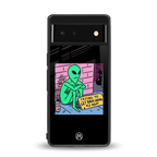 go home alien back phone cover | glass case for google pixel 6