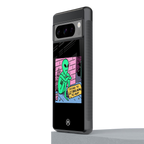 go home alien back phone cover | glass case for google pixel 8 pro