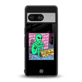 go home alien back phone cover | glass case for Google Pixel 8