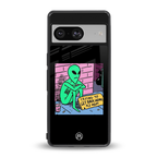 go home alien back phone cover | glass case for Google Pixel 8