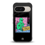 go home alien back phone cover | glass case for google pixel 9