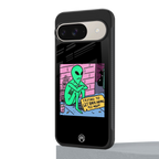 go home alien back phone cover | glass case for google pixel 9
