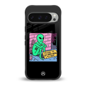 go home alien back phone cover | glass case for google pixel 9 pro