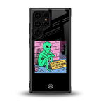 go home alien back phone cover | glass case for samsung galaxy s23 ultra