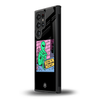 go home alien back phone cover | glass case for samsung galaxy s23 ultra