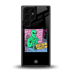 go home alien back phone cover | glass case for samsung galaxy s25 ultra