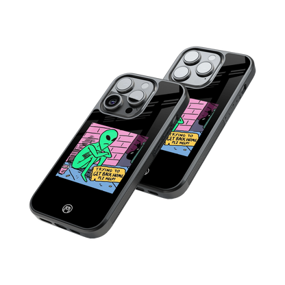 Protective Glass Back Phone Case Compatible with iPhone, Samsung, OnePlus, Pixel & More