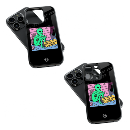 Trendy Glass Back Mobile Case for iPhone, Samsung, Redmi, OnePlus, Google Pixel, Motorola