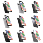 Durable Glass Back Mobile Case for iPhone, Samsung, OnePlus, Google Pixel, Redmi, Vivo, Oppo