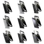 Durable Glass Back Mobile Case for iPhone, Samsung, OnePlus, Google Pixel, Redmi, Vivo, Oppo