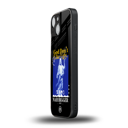 god don't like ugly exclusive back phone cover | glass case for iphone 13 mini