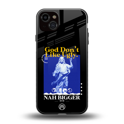god don't like ugly exclusive back phone cover | glass case for iphone 14 plus