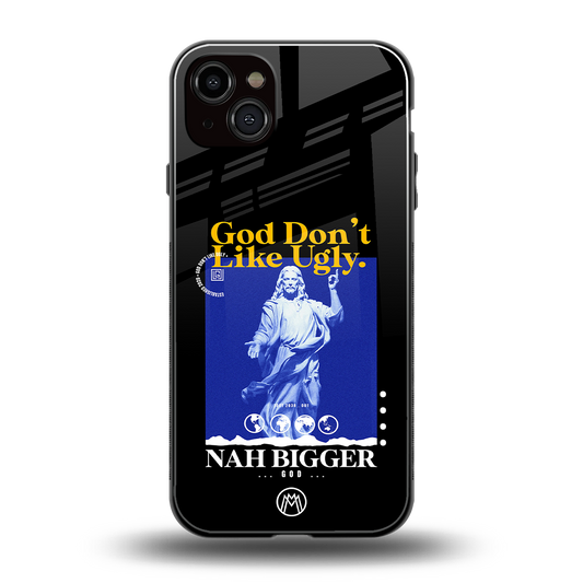 god don't like ugly exclusive back phone cover | glass case for iphone 14 plus
