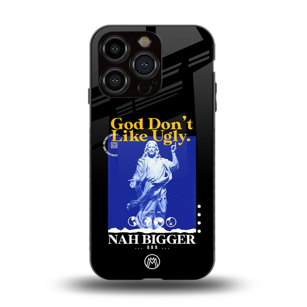 god don't like ugly exclusive back phone cover | glass case for iphone 14 pro