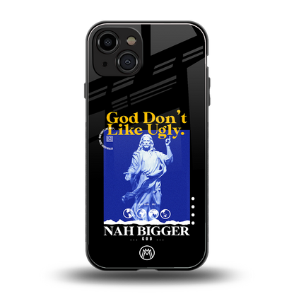 god don't like ugly exclusive back phone cover | glass case for iphone 15