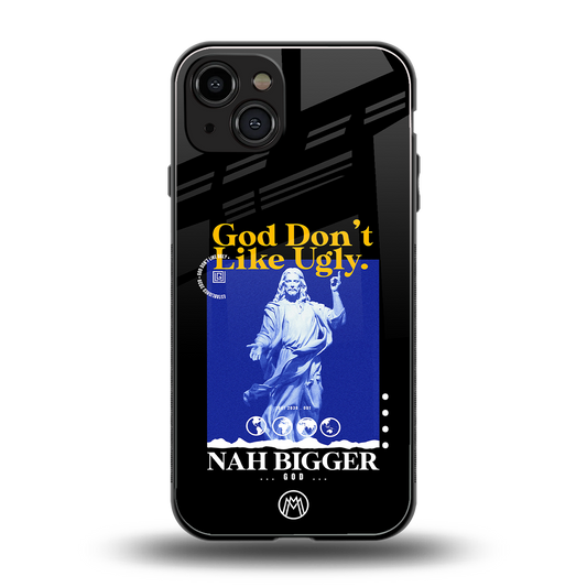 god don't like ugly exclusive back phone cover | glass case for iphone 15