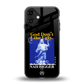 god don't like ugly exclusive back phone cover | glass case for iphone 16 plus