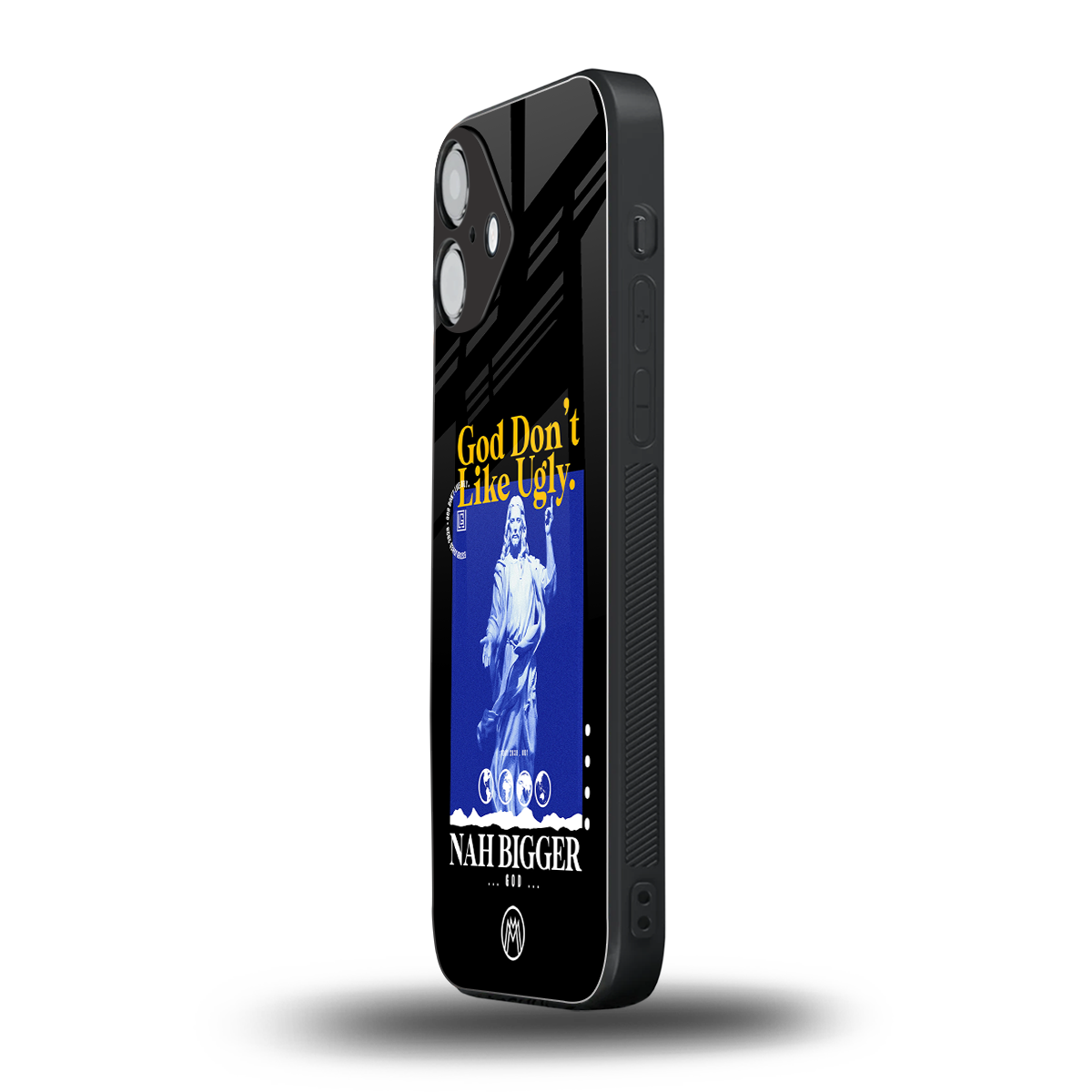 god don't like ugly exclusive back phone cover | glass case for iphone 16 plus