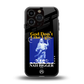 god don't like ugly exclusive back phone cover | glass case for iphone 16 pro