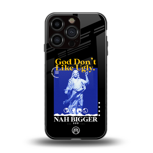 god don't like ugly exclusive back phone cover | glass case for iphone 16 pro