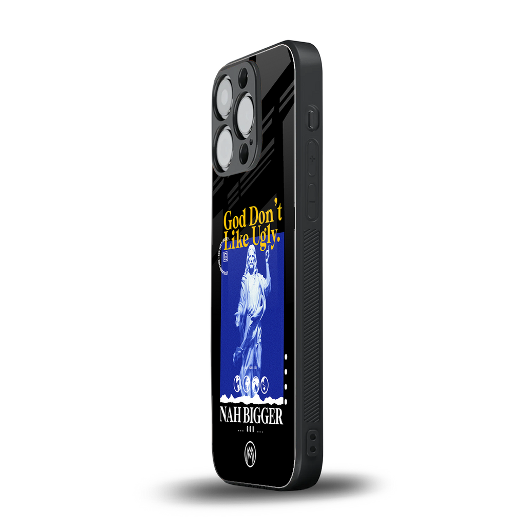 god don't like ugly exclusive back phone cover | glass case for iphone 16 pro