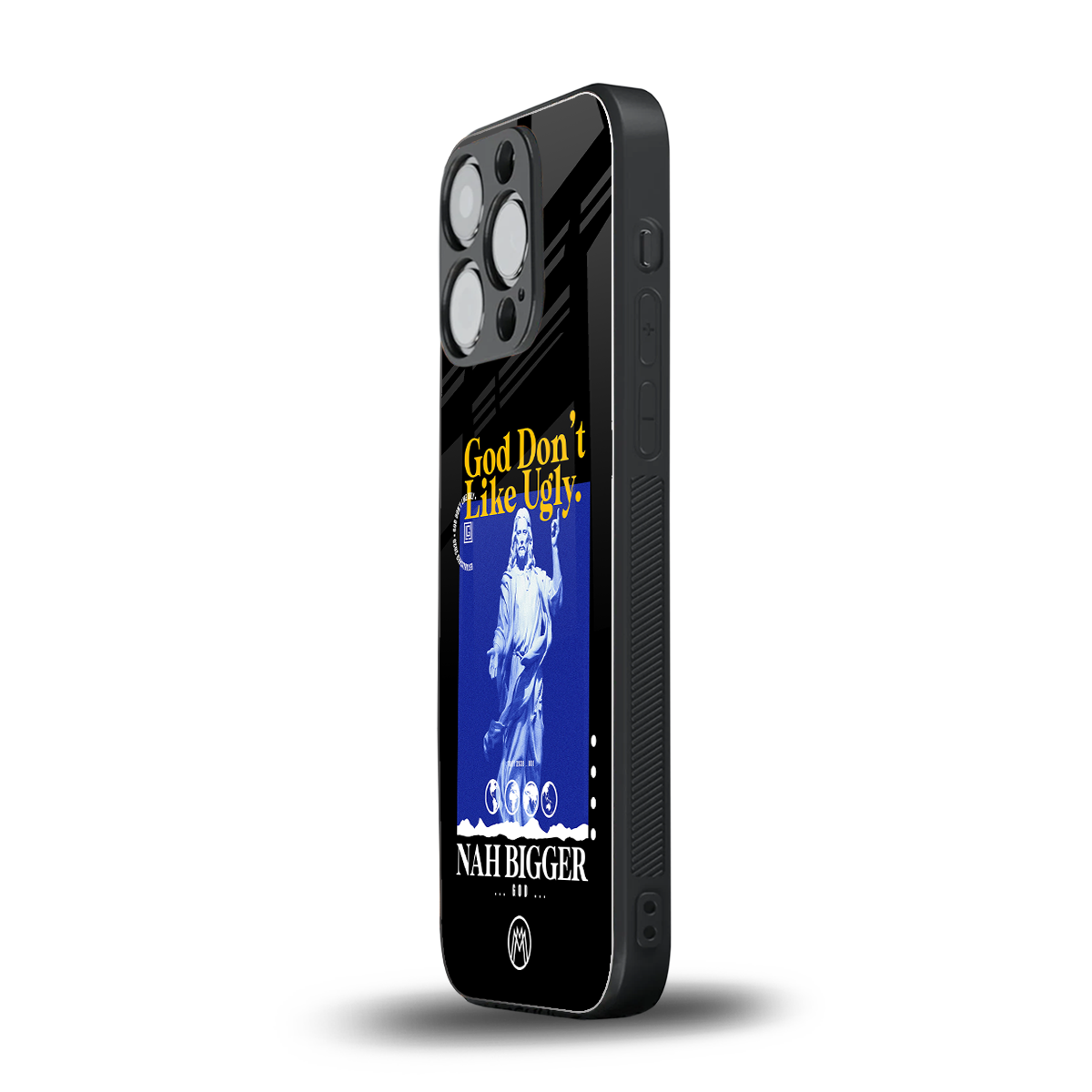 god don't like ugly exclusive back phone cover | glass case for iphone 16 pro