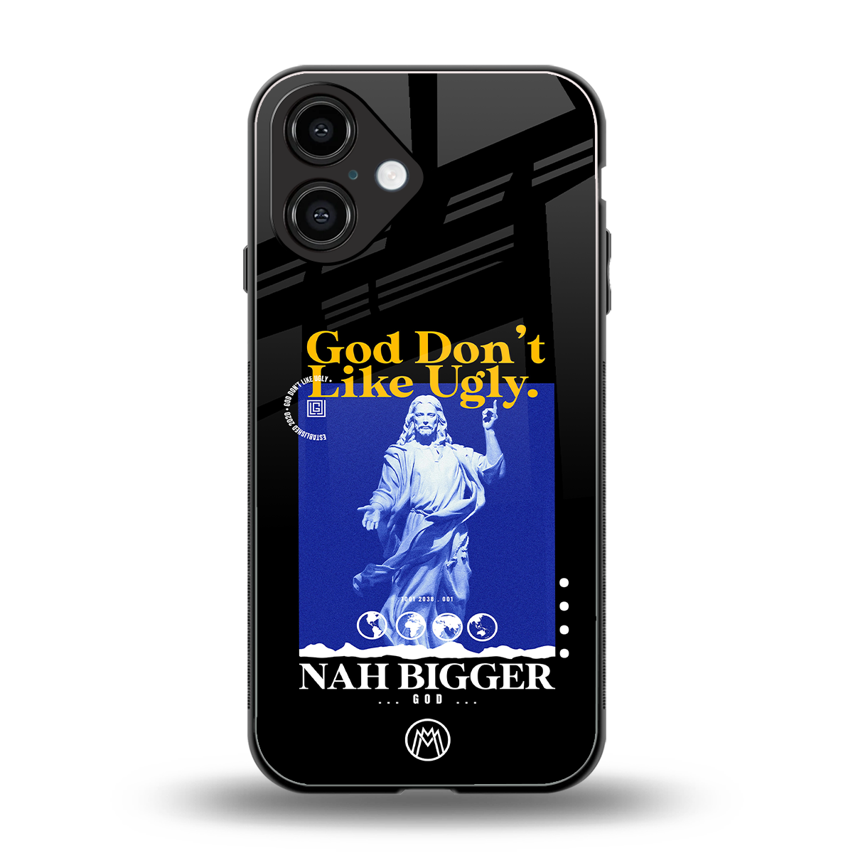 god don't like ugly exclusive back phone cover | glass case for iphone 16
