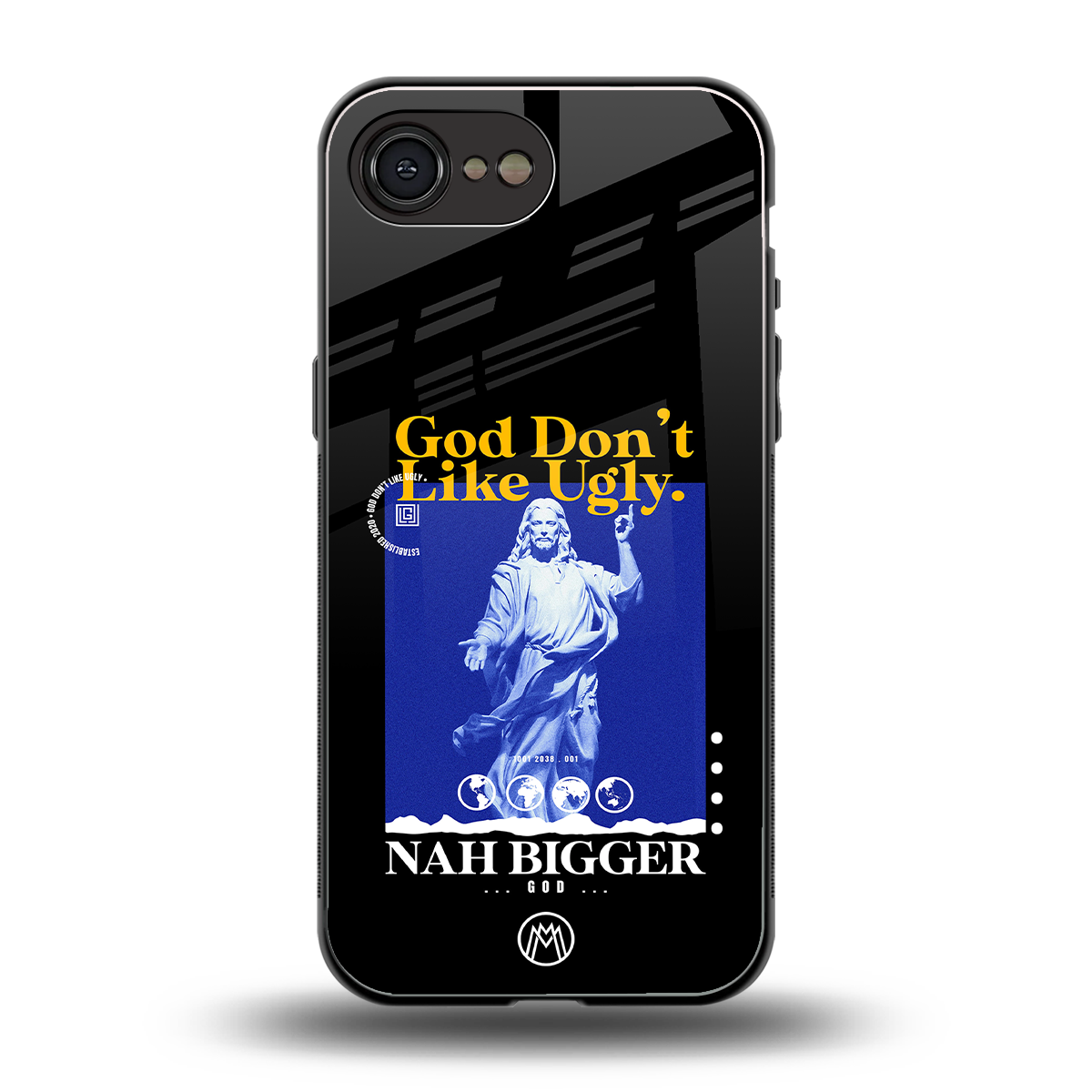 god don't like ugly exclusive back phone cover | glass case for iphone 16e