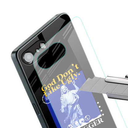 god don't like ugly exclusive back phone cover | glass case for iphone 16e