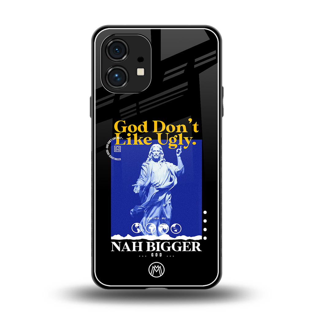 god don't like ugly exclusive back phone cover | glass case for nothing phone 1