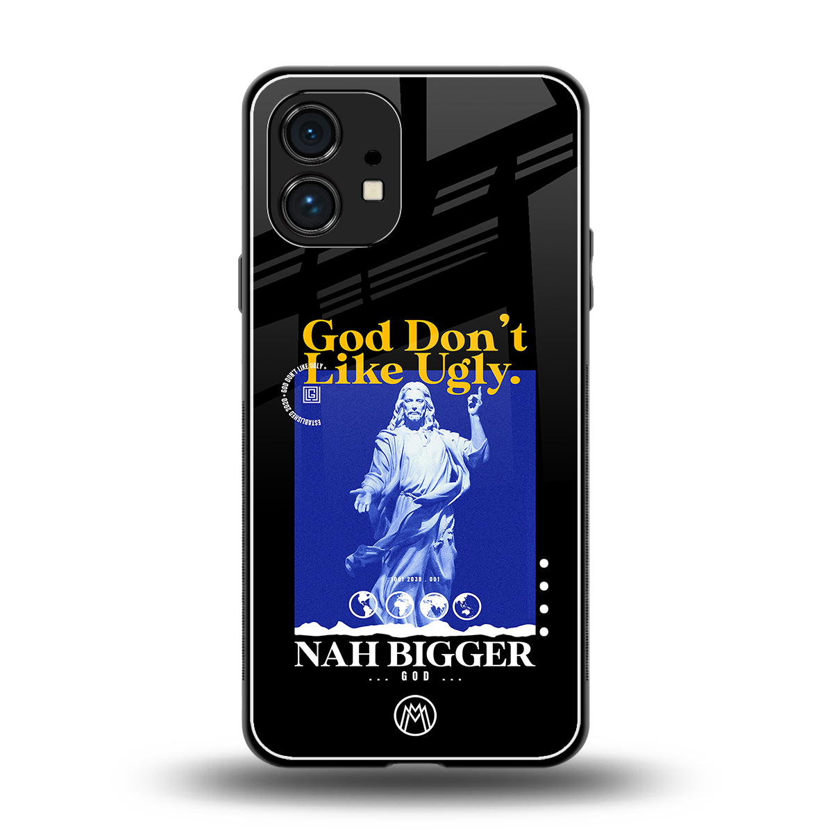 god don't like ugly exclusive back phone cover | glass case for nothing phone 1
