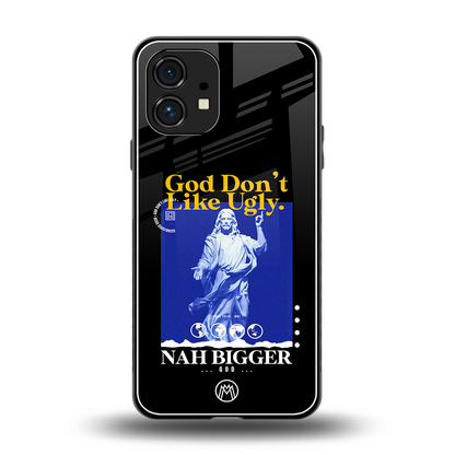 god don't like ugly exclusive back phone cover | glass case for nothing phone 1