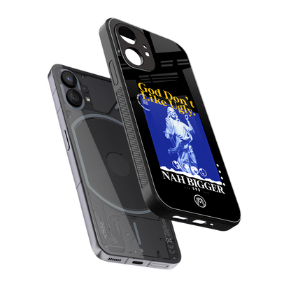 god don't like ugly exclusive back phone cover | glass case for nothing phone 1