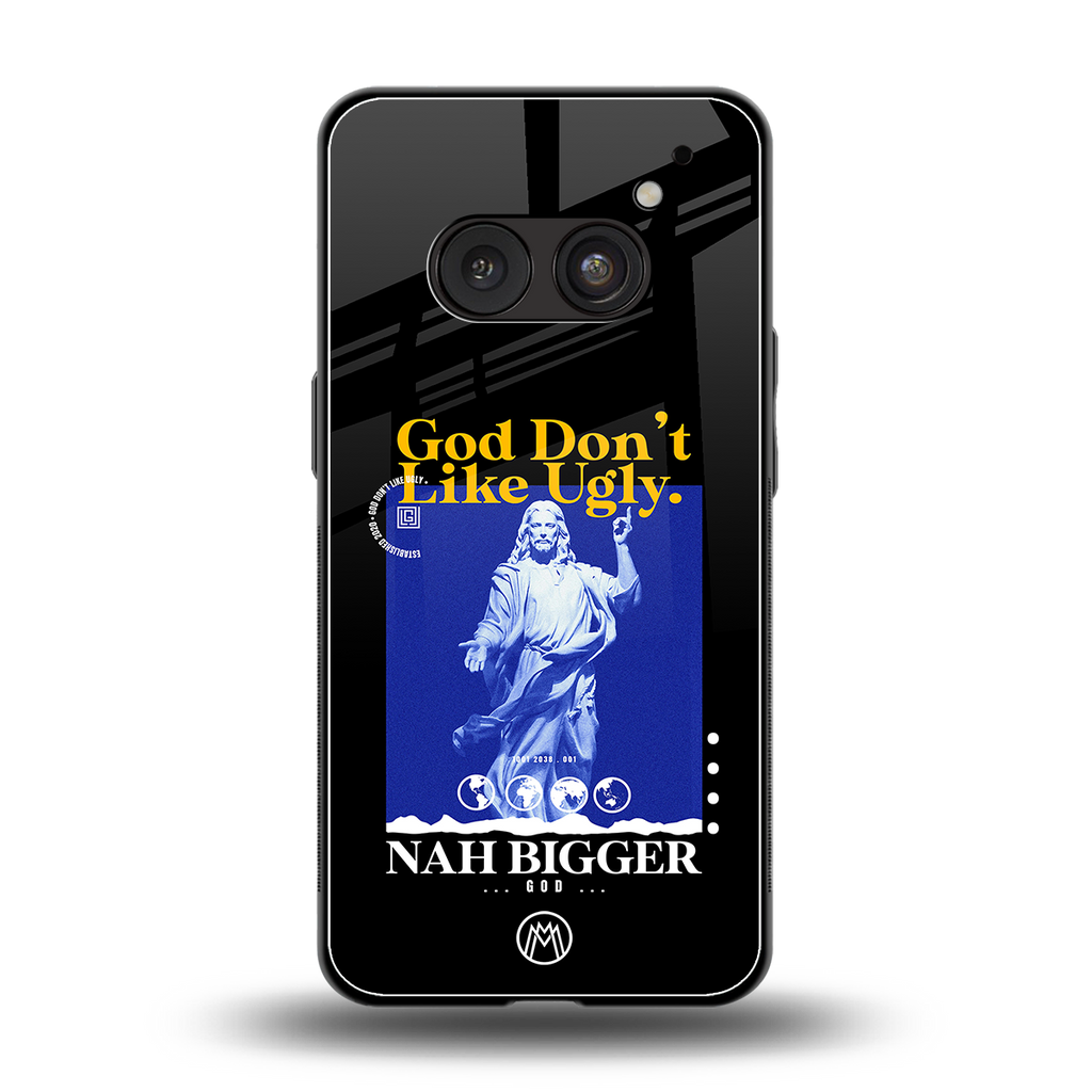 god don't like ugly exclusive back phone cover | glass case for nothing phone 2a