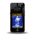 god don't like ugly exclusive back phone cover | glass case for nothing phone 2a