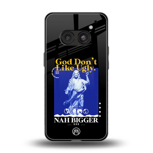 god don't like ugly exclusive back phone cover | glass case for nothing phone 2a