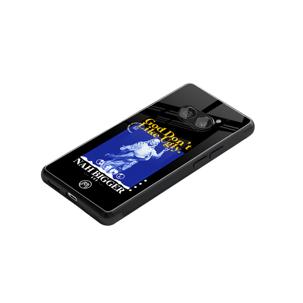 god don't like ugly exclusive back phone cover | glass case for nothing phone 2a