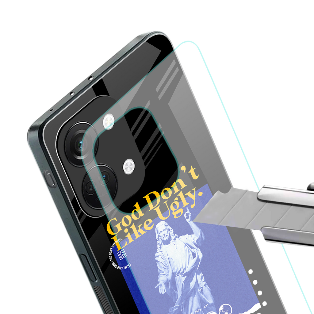 god don't like ugly exclusive back phone cover | glass case for oneplus nord 3