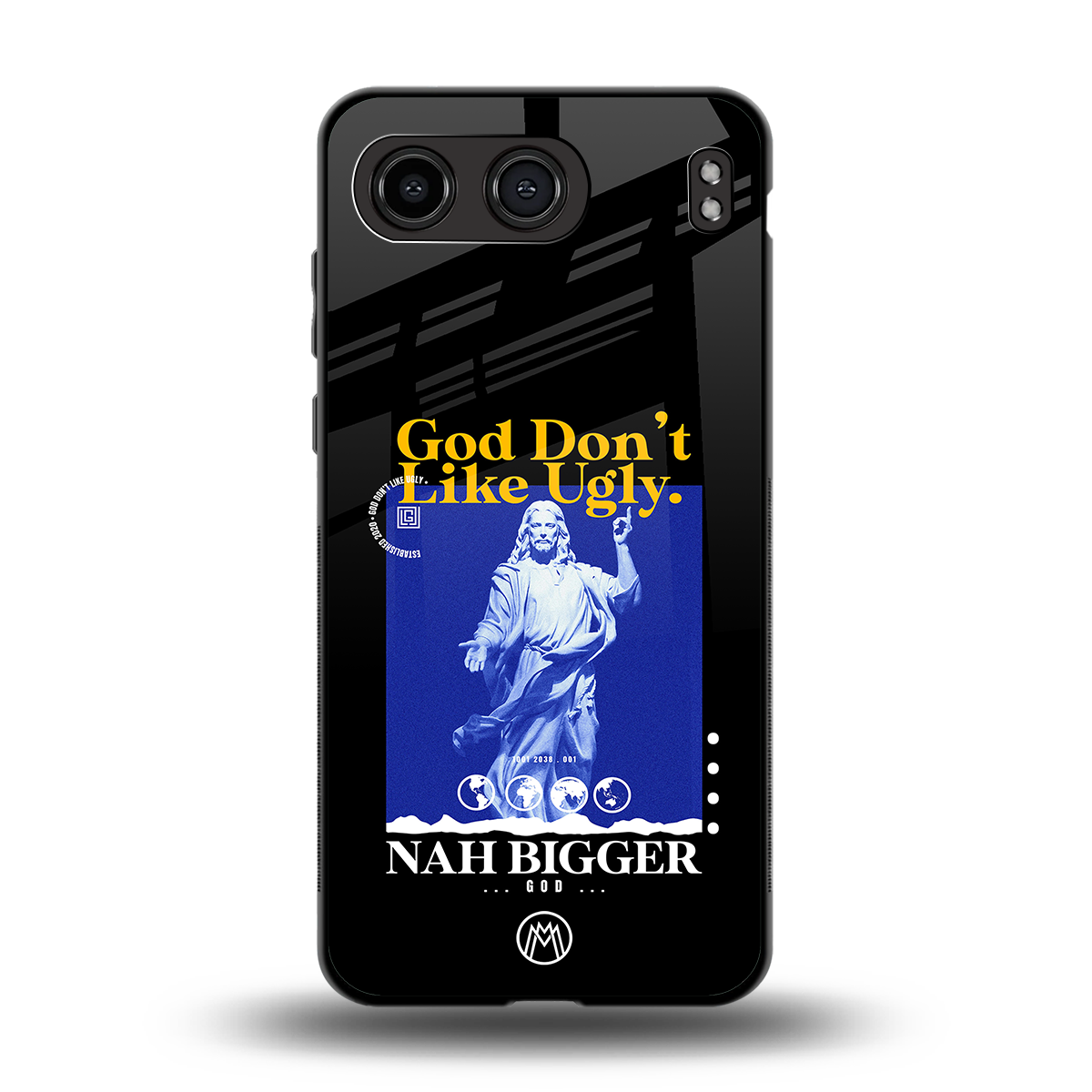 god don't like ugly exclusive back phone cover | glass case for oneplus nord 4