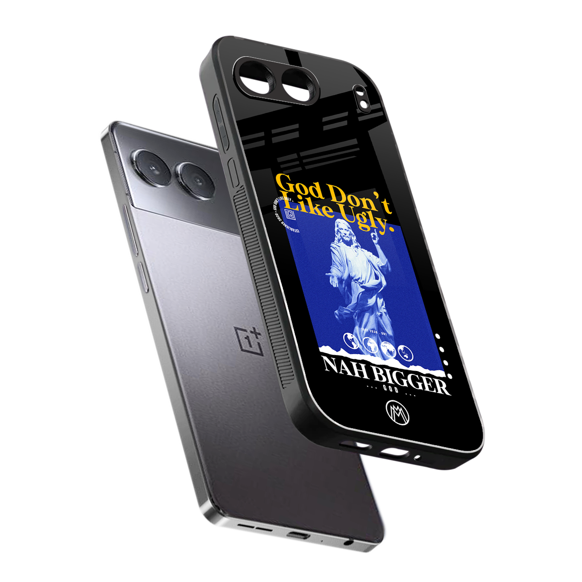 god don't like ugly exclusive back phone cover | glass case for oneplus nord 4