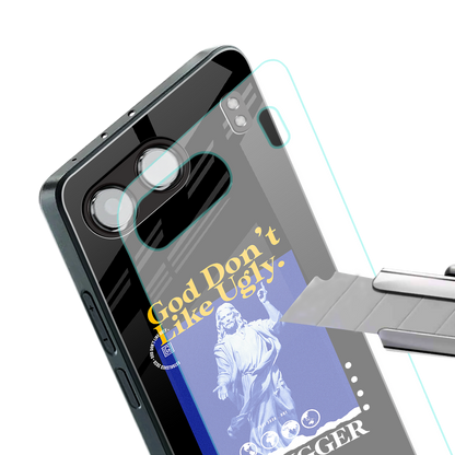 god don't like ugly exclusive back phone cover | glass case for oneplus nord 4