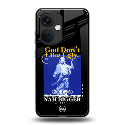 god don't like ugly exclusive back phone cover | glass case for oneplus nord ce 3