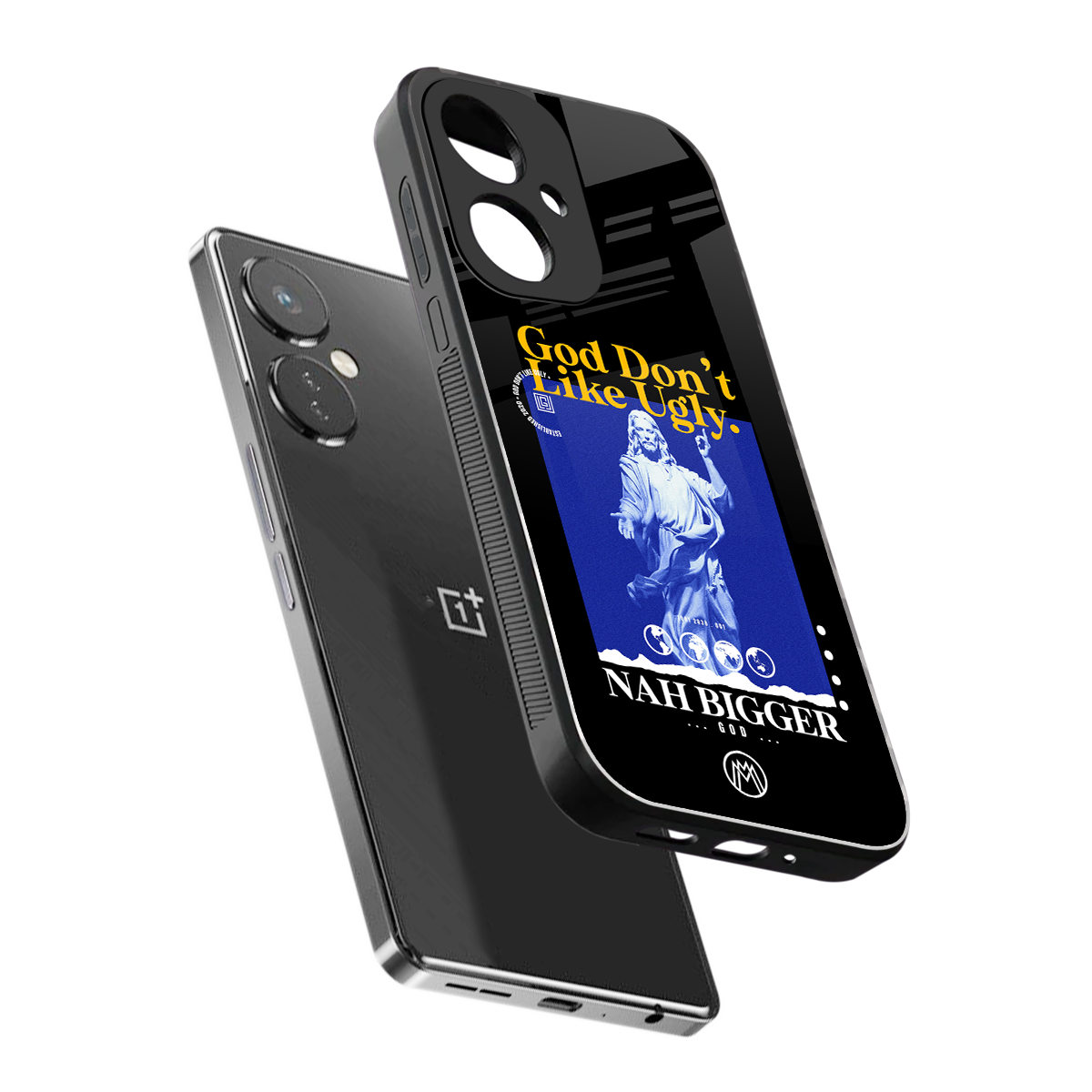 god don't like ugly exclusive back phone cover | glass case for oneplus nord ce 3