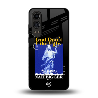 god don't like ugly exclusive back phone cover | glass case for oneplus nord ce 4 lite