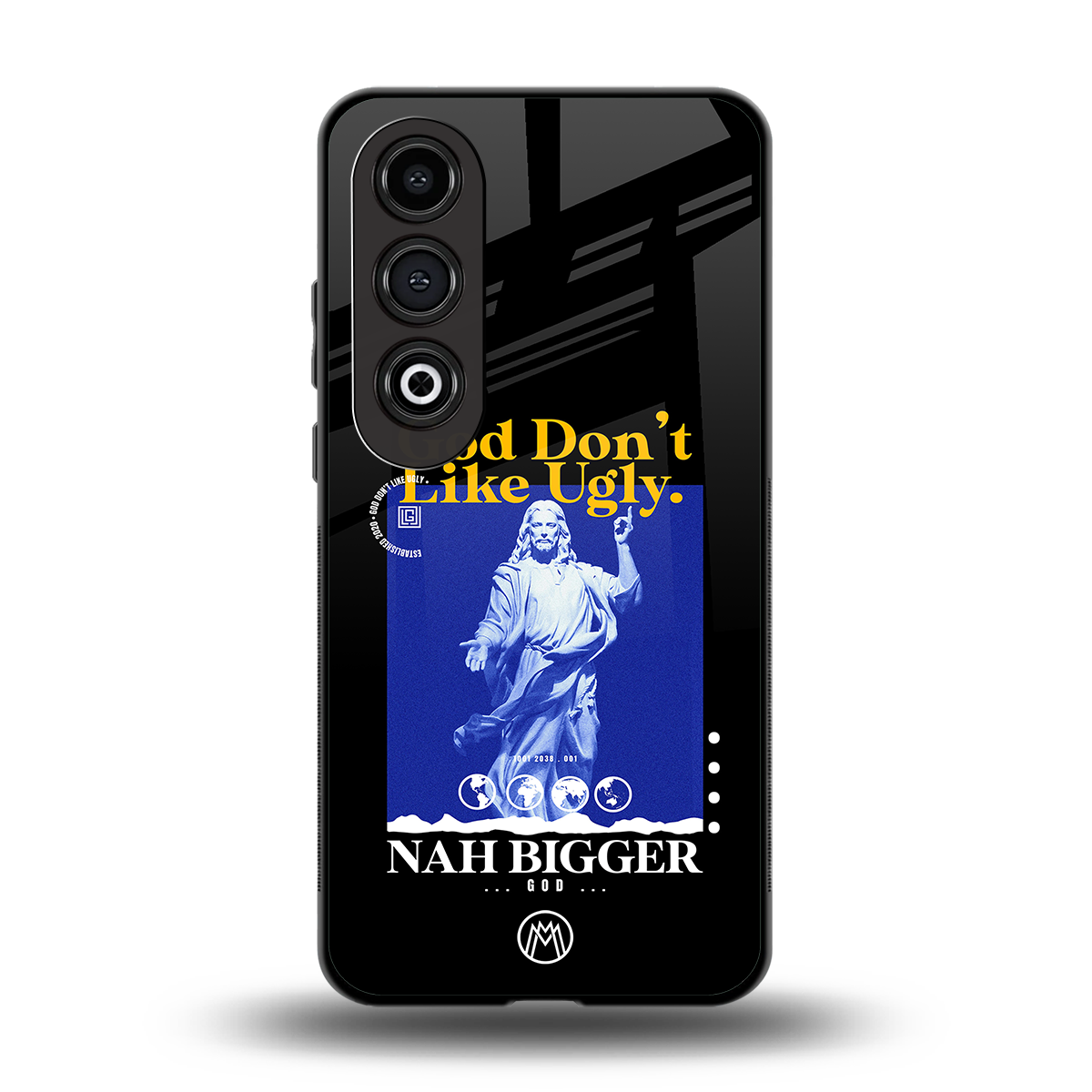 god don't like ugly exclusive back phone cover | glass case for oneplus nord ce 4