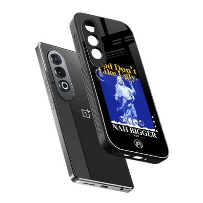 god don't like ugly exclusive back phone cover | glass case for oneplus nord ce 4