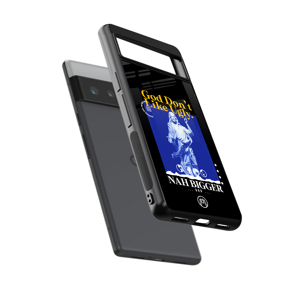 god don't like ugly exclusive back phone cover | glass case for google pixel 6 pro