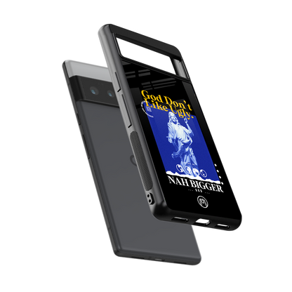 god don't like ugly exclusive back phone cover | glass case for google pixel 6 pro